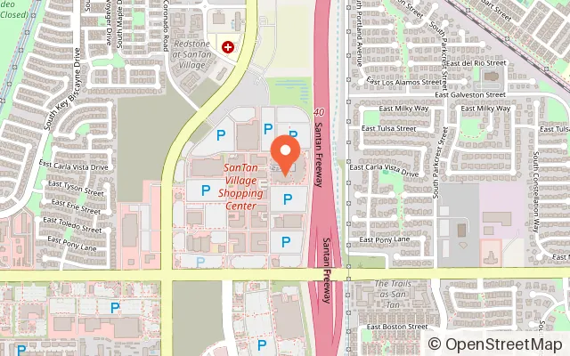 Map showing Kids Empire Gilbert in Gilbert, AZ