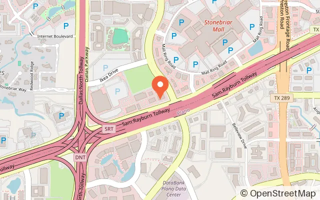 Map showing Active Arena - Frisco in Frisco, TX