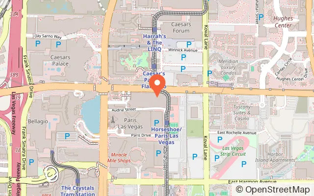 Map showing Twilight Zone Mini Golf in Las Vegas, NV