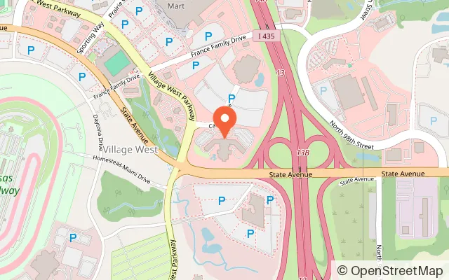 Map showing Great Wolf Lodge | Kansas City in Kansas City, KS