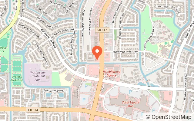 Map showing We Rock The Spectrum - Coral Springs in Coral Springs, FL