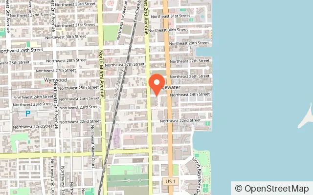 Map showing LouLou House & Indoor Playground in Miami, FL