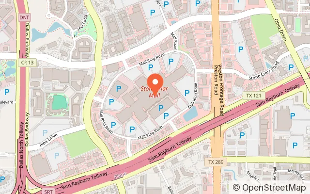 Map showing Dave & Buster's Frisco in Frisco, TX