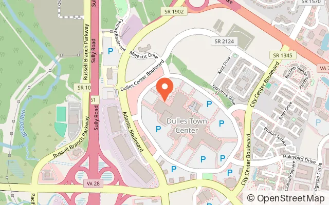 Map showing 810 Entertainment - Dulles Town Center in Sterling, VA