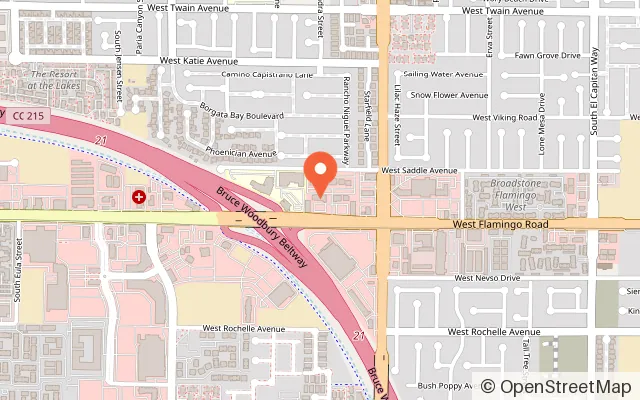Map showing Lucky Puppy Claw Machine Arcade in Las Vegas, NV