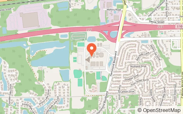 Map showing Trinity Plaza & Indoor Playground in Jacksonville, FL