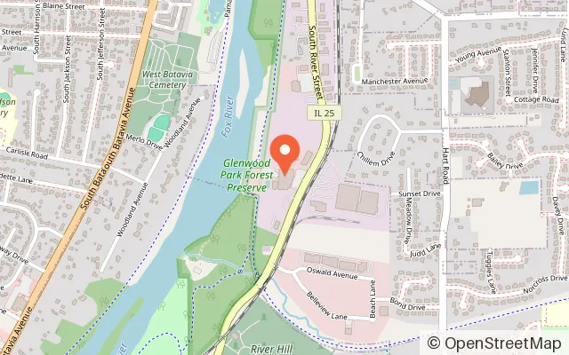 Map showing Funway in Batavia, IL