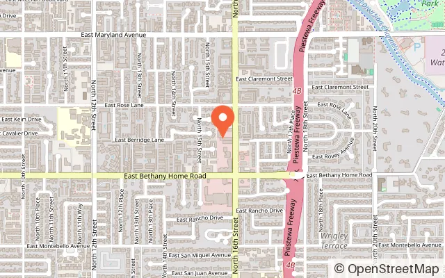 Map showing Leo & Luca in Phoenix, AZ