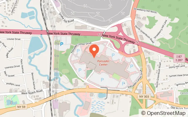 Map showing K1 Speed West Nyack in West Nyack, NY