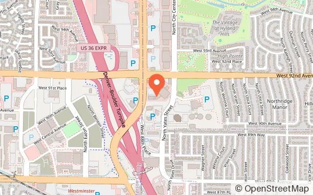 Map showing Geemu Geemu in Westminster, CO