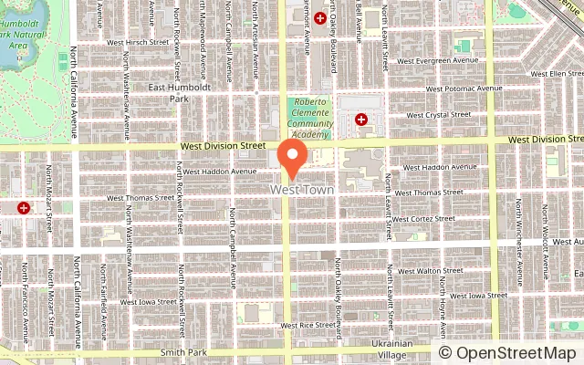 Map showing Little Adventures in Chicago, IL