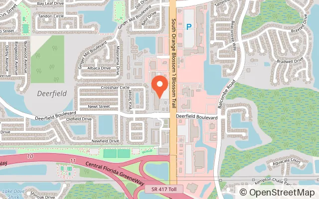 Map showing My Little Town Kids in Orlando, FL