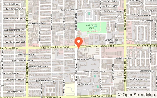 Map showing Mini Milestones in Phoenix, AZ