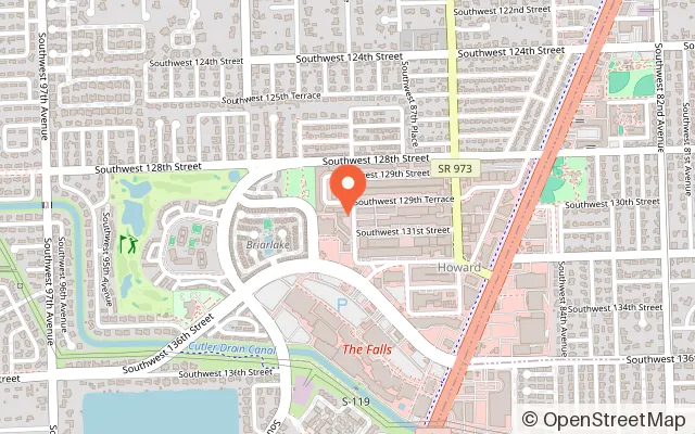Map showing Beyond Town, LLC in Miami, FL