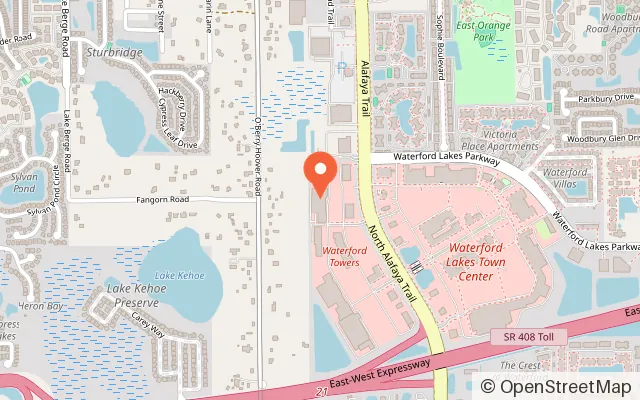 Map showing Launch Family Entertainment Park Orlando, FL in Orlando, FL