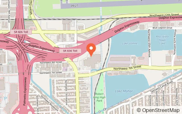Map showing DiverCity Play in Miami, FL