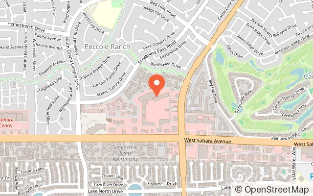 Map showing Claw Store in Las Vegas, NV