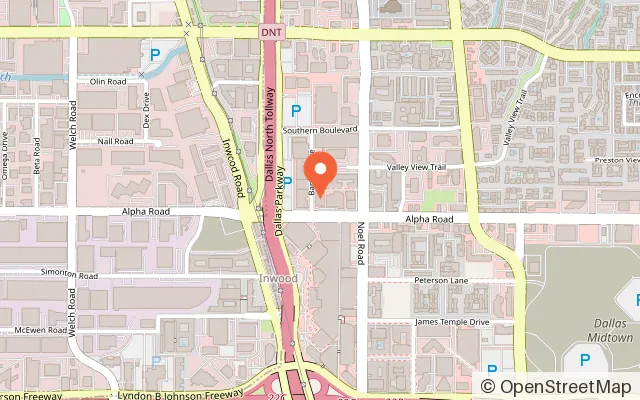 Map showing Cheeky Monkeys - Midtown Dallas in Dallas, TX
