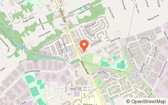Map showing Circle Bowl & Entertainment in Piscataway, NJ