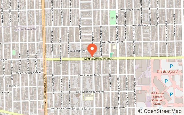 Map showing Journey Playroom Chicago in Chicago, IL