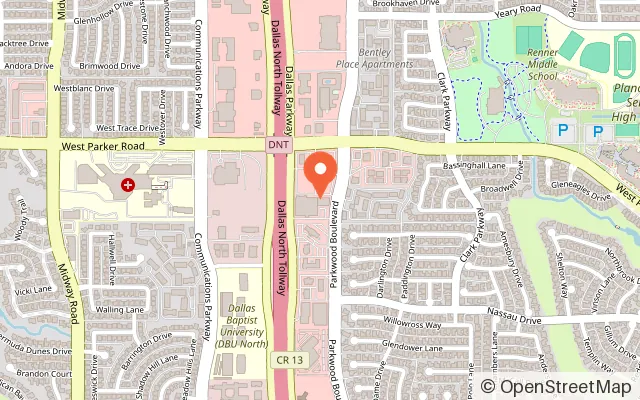 Map showing Play Street Museum - Plano in Plano, TX