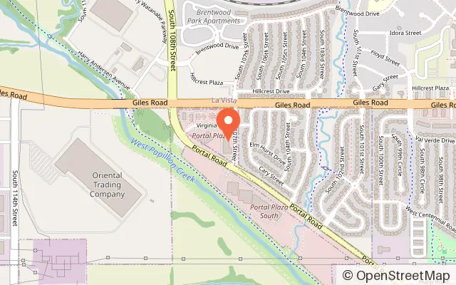 Map showing We Rock The Spectrum - Omaha in La Vista, NE