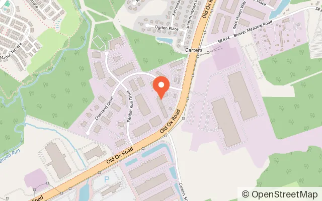 Map showing Ultrazone Loudoun in Sterling, VA