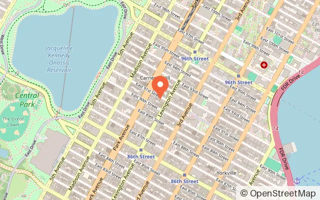 Map showing Urban Dunes in New York, NY