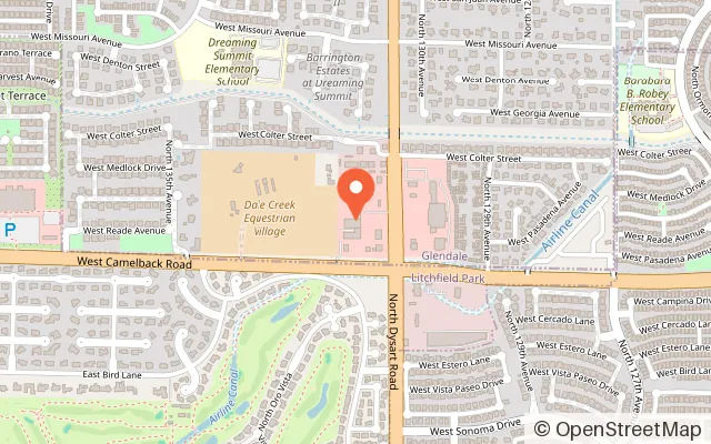 Map showing Altitude Trampoline Park in Litchfield Park, AZ