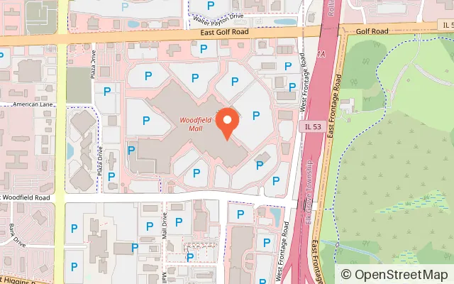 Map showing Enterrium in Schaumburg, IL