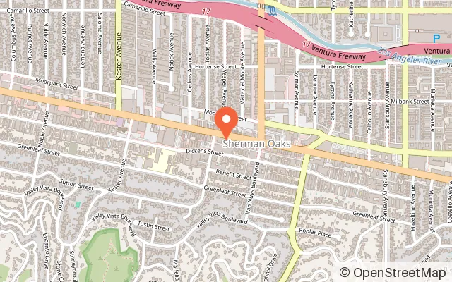 Map showing World of Candy Land Indoor Playground in Sherman Oaks, CA