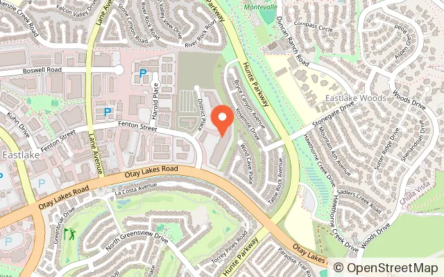 Map showing Play City in Chula Vista, CA