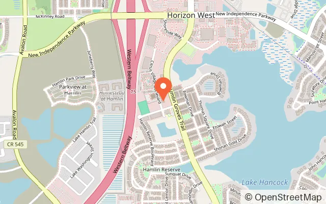 Map showing Abracadabra Play & Café in Winter Garden, FL