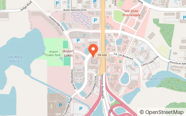 Map showing Kidiverse in Orlando, FL