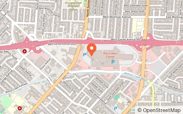 Map showing Tilt in West Covina, CA