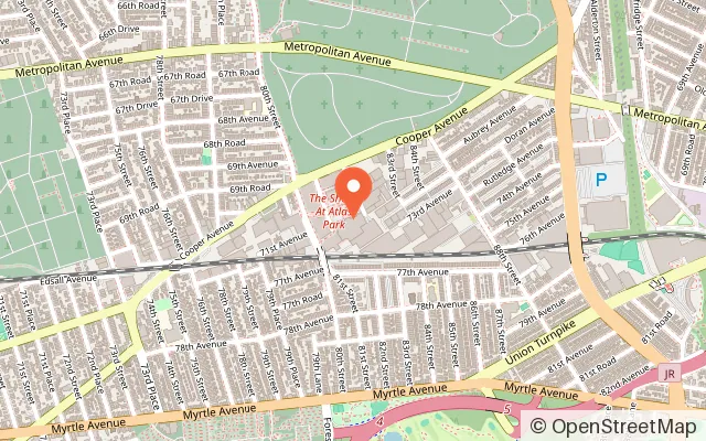 Map showing Laser Bounce - Family Fun Center | Queens in Queens, NY
