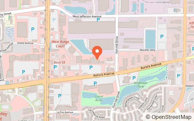 Map showing Funtopia in Naperville, IL