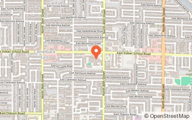Map showing Altitude Trampoline Park Phoenix in Phoenix, AZ