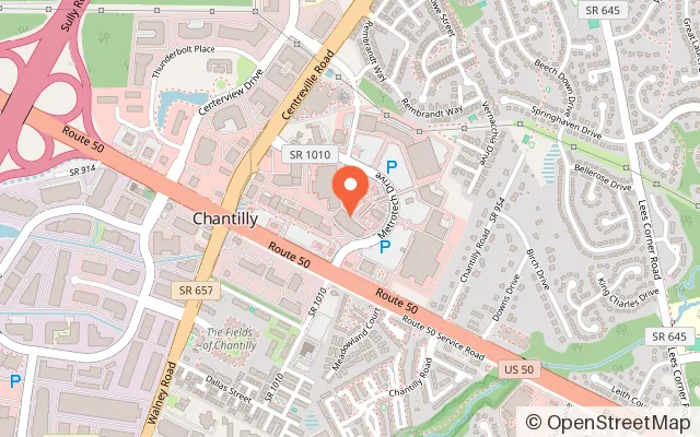 Map showing Me Land Chantilly in Chantilly, VA