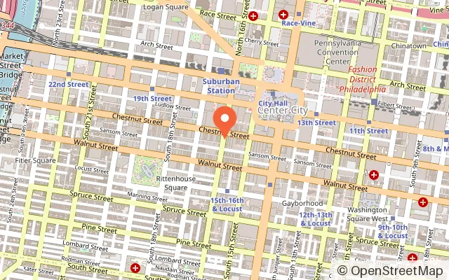 Map showing Time Mission - Philadelphia, PA in Philadelphia, PA