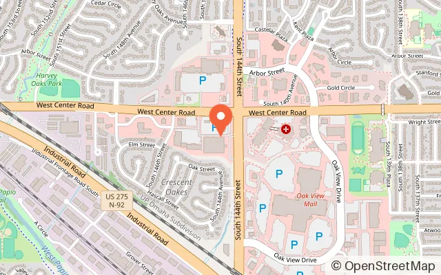 Map showing Kipp in Omaha, NE