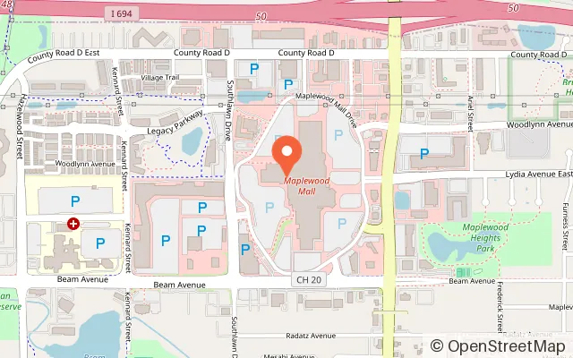 Map showing Grabbit Arcade in St Paul, MN