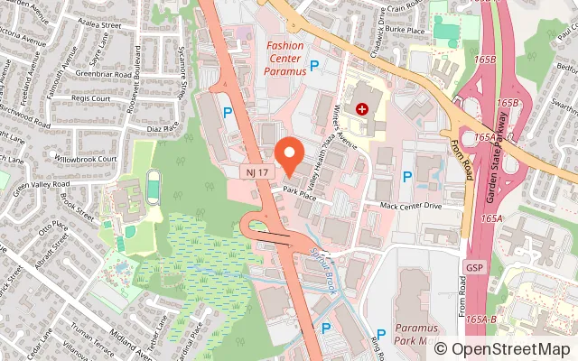 Map showing We Rock The Spectrum - Bergen in Paramus, NJ