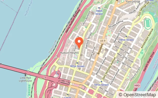 Map showing Gotham Kids Indoor Playspace in New York, NY
