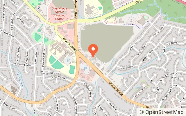 Map showing Dave & Buster's Cary in Cary, NC