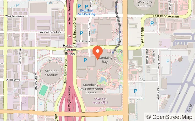 Map showing Swingers Las Vegas in Las Vegas, NV