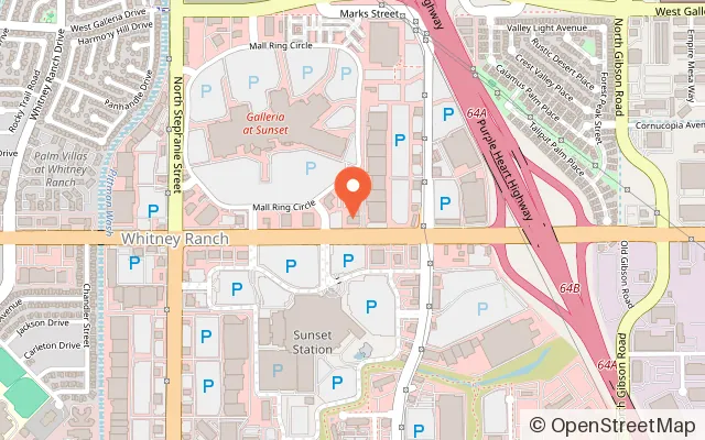 Map showing Wally Wombats | Indoor Playground & Events Center- Henderson in Henderson, NV