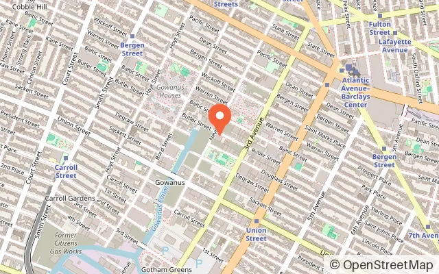Map showing Movement Gowanus in Brooklyn, NY