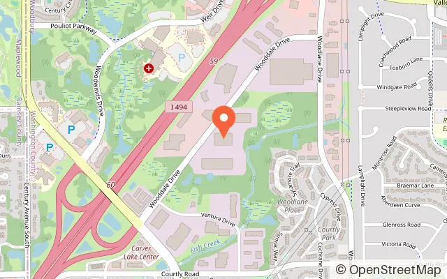 Map showing We Rock The Spectrum - Woodbury in Woodbury, MN
